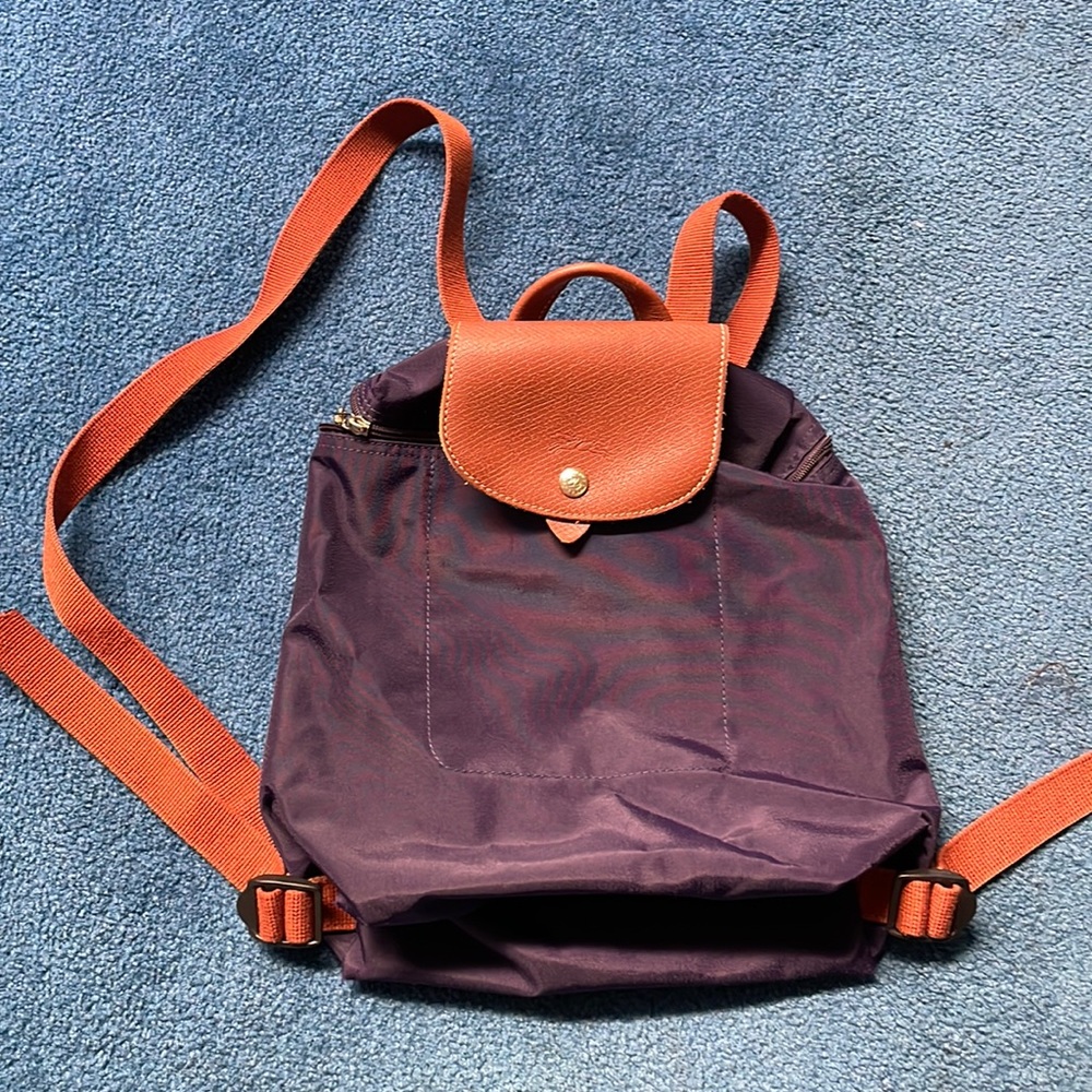LONGCHAMP PURPLE BACKPACK